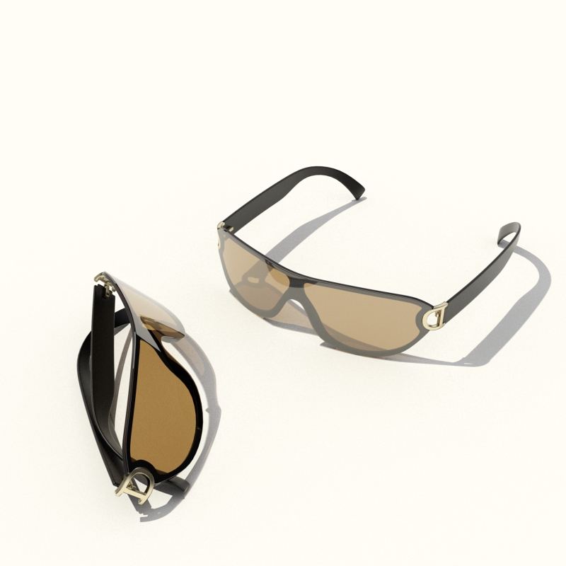 دانلود آبجکت عینک مدل Glasses-7