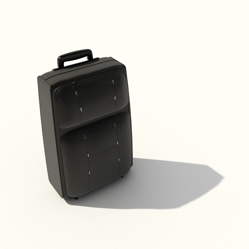 دانلود آبجکت چمدان مدل Luggage-1