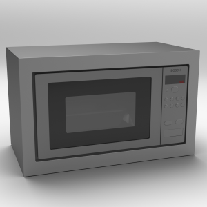 دانلود آبجکت ماکروفر مدل Microwave-4