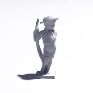 دانلود آبجکت مجسمه مدل Statue-1