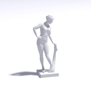 دانلود آبجکت مجسمه مدل Statue-12