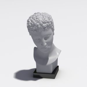 دانلود آبجکت مجسمه مدل Statue-15