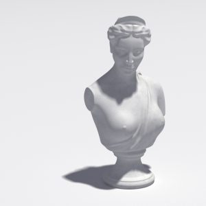 دانلود آبجکت مجسمه مدل Statue-16