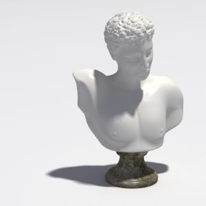 دانلود آبجکت مجسمه مدل Statue-19