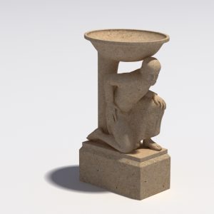 دانلود آبجکت مجسمه مدل Statue-21