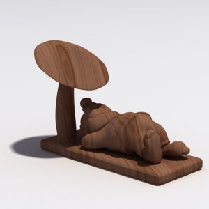 دانلود آبجکت مجسمه مدل Statue-27