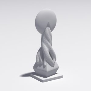 دانلود آبجکت مجسمه مدل Statue-40