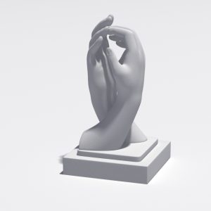 دانلود آبجکت مجسمه مدل Statue-44
