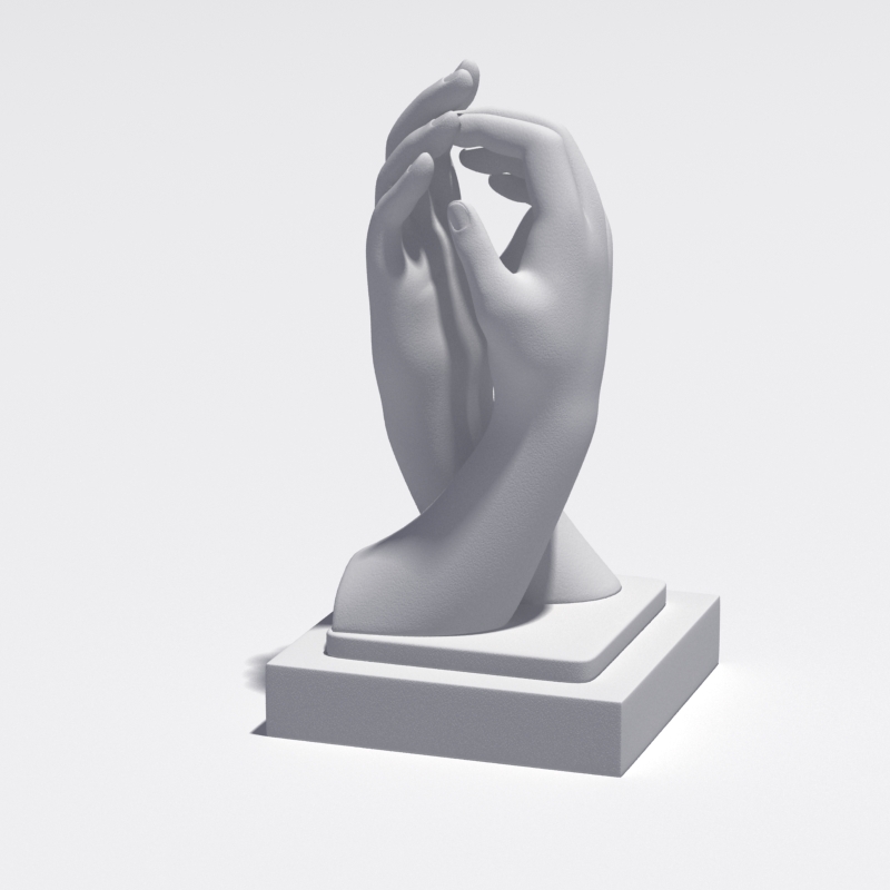 دانلود آبجکت مجسمه مدل Statue-44