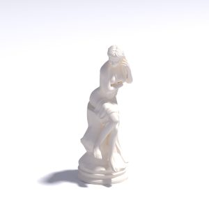 دانلود آبجکت مجسمه مدل Statue-9