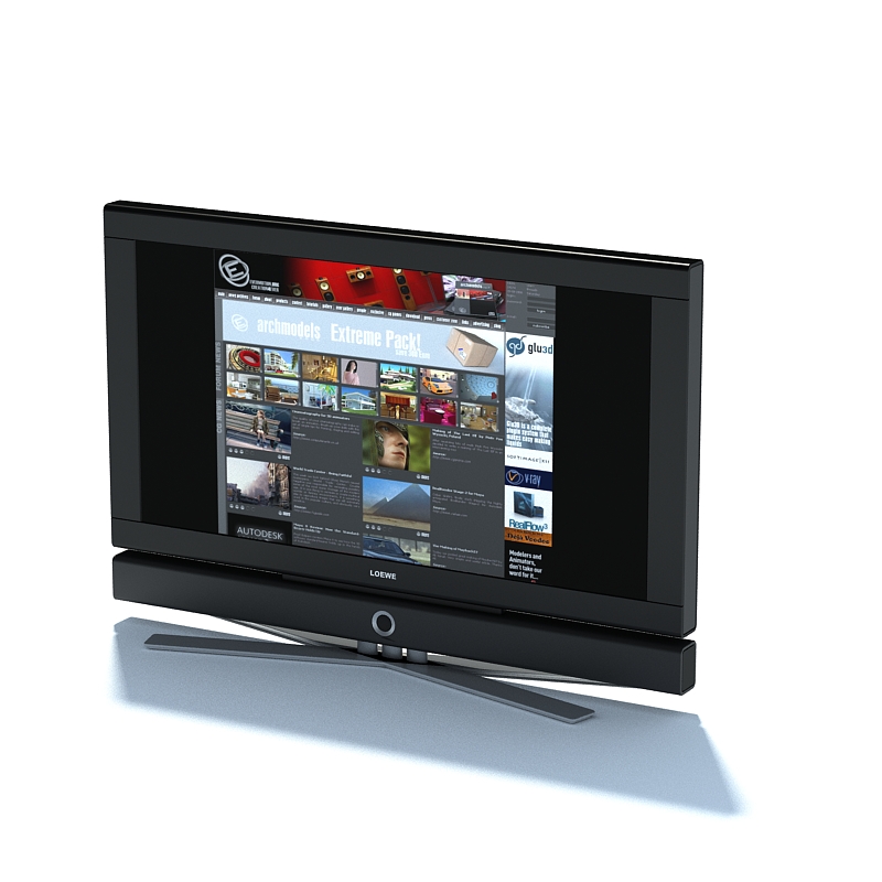 دانلود آبجکت ماکروفر مدل Monitor-13