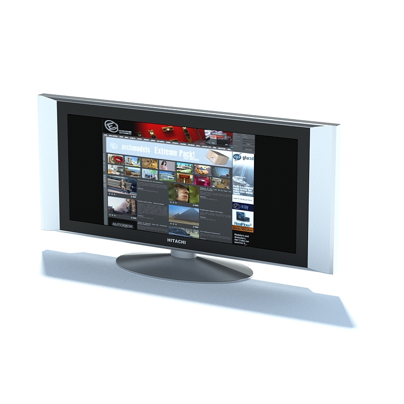 دانلود آبجکت ماکروفر مدل Monitor-20