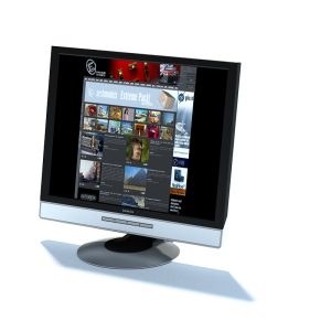 دانلود آبجکت ماکروفر مدل Monitor-21