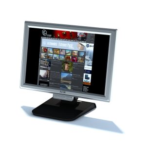 دانلود آبجکت ماکروفر مدل Monitor-24