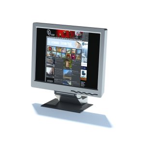 دانلود آبجکت ماکروفر مدل Monitor-26