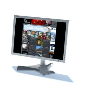 دانلود آبجکت ماکروفر مدل Monitor-28