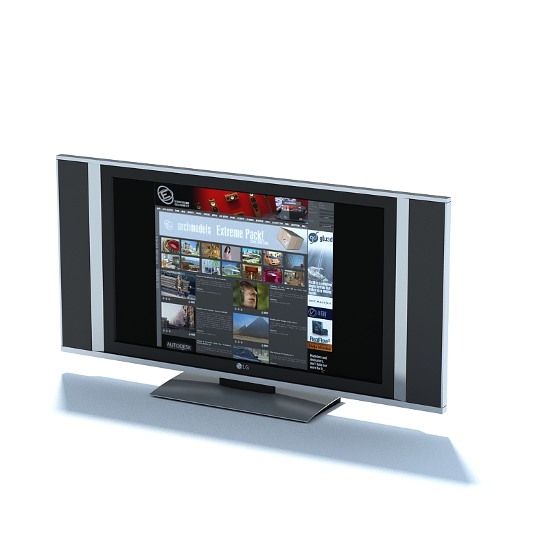دانلود آبجکت ماکروفر مدل Monitor-9