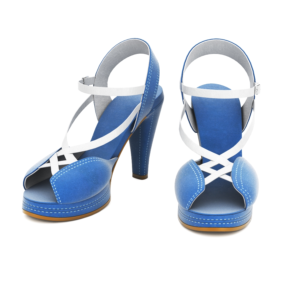دانلود آبجکت کفش مدل Shoes-5