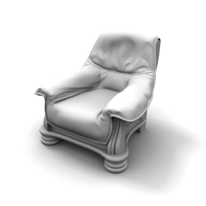 دانلود آبجکت مبل راحتی مدل Sofa-5