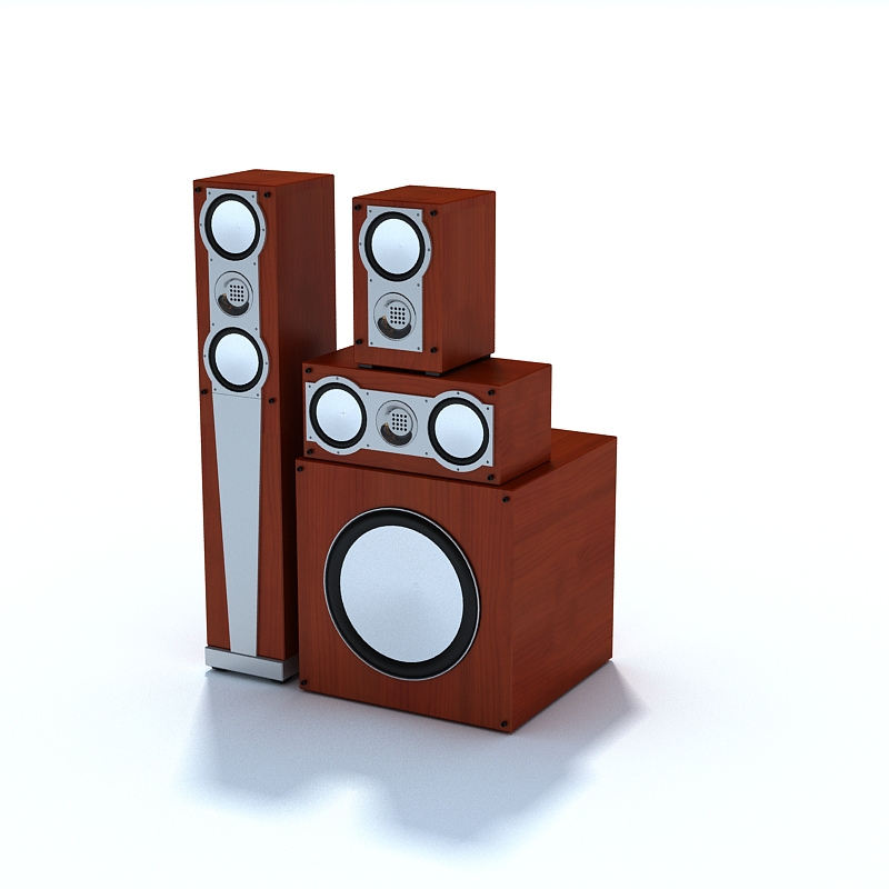 دانلود آبجکت بلندگو مدل Speaker-1