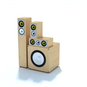 دانلود آبجکت بلندگو مدل Speaker-2