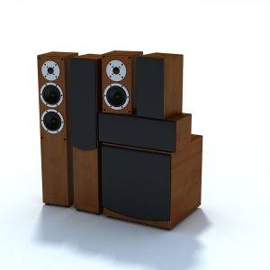 دانلود آبجکت بلندگو مدل Speaker-3