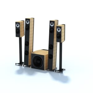 دانلود آبجکت بلندگو مدل Speaker-7