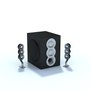 دانلود آبجکت بلندگو مدل Speaker-9