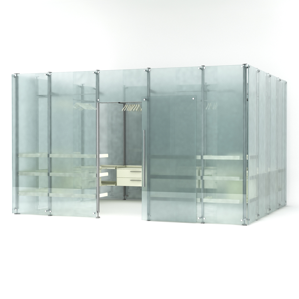 دانلود آبجکت کمد لباس مدل Wardrobe-2