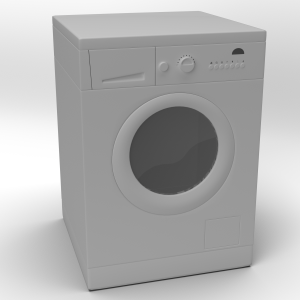 دانلود آبجکت ماشین لباسشویی مدل Washing-machine-10