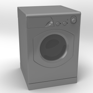 دانلود آبجکت ماشین لباسشویی مدل Washing-machine-11