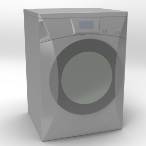 دانلود آبجکت ماشین لباسشویی مدل Washing-machine-4
