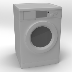 دانلود آبجکت ماشین لباسشویی مدل Washing-machine-7