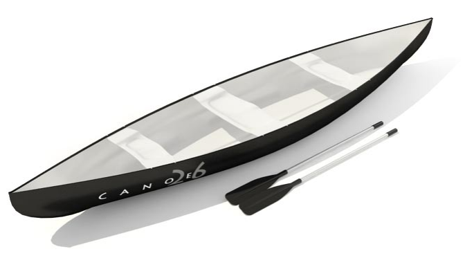 دانلود آبجکت قایق (کایاک) مدل Boat-22