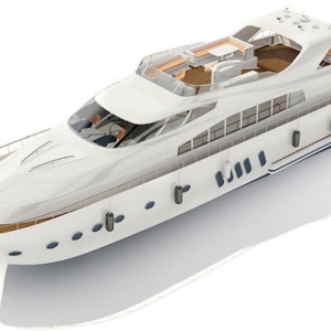 دانلود آبجکت قایق مدل Boat-4