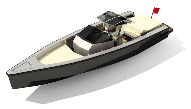 دانلود آبجکت قایق مدل Boat-8