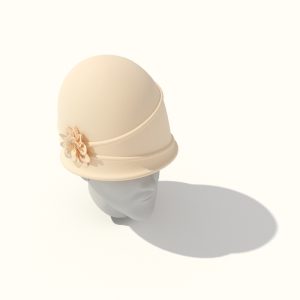 دانلود آبجکت کلاه مدل Cap-3