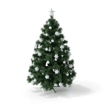 دانلود آبجکت وسائل کریسمس (درخت) مدل Christmas-2