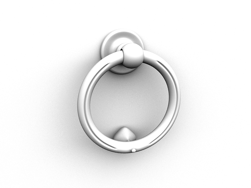 دانلود آبجکت درکوب مدل Door-knocker-4
