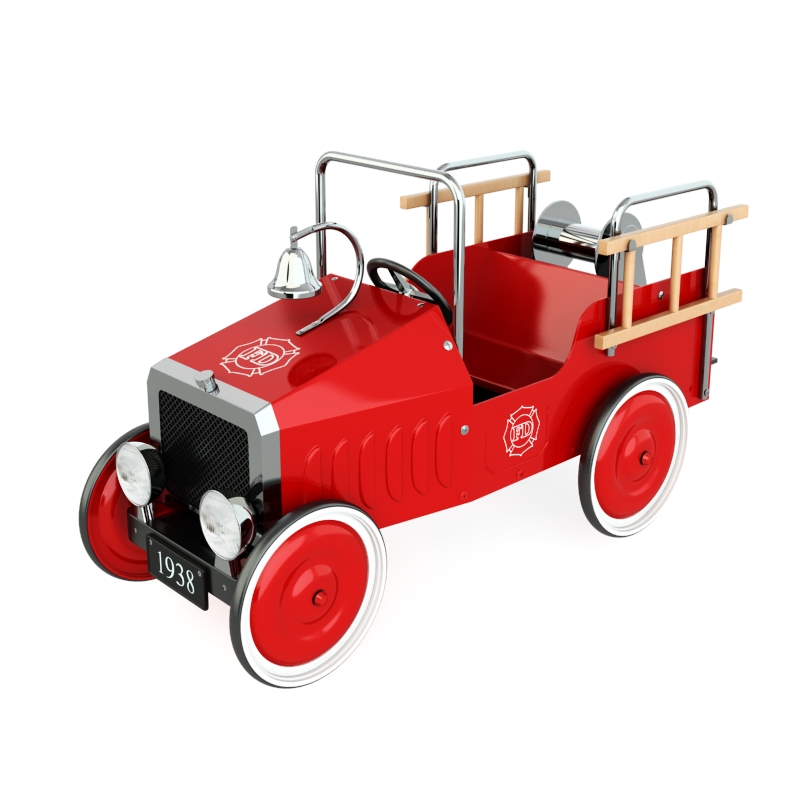 دانلود آبجکت ماشین اسباب بازی Car Toy قرمز