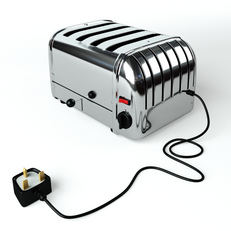تستر نان استیل Steel Bread Toaster