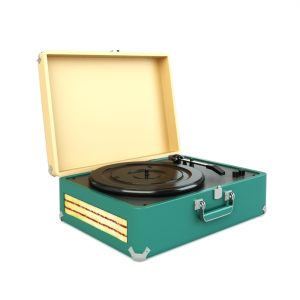 دانلود آبجکت گرامافون سبز Green gramophone