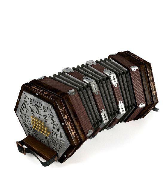 دانلود آبجکت ابزار موسیقی مدل Music-equipment-34