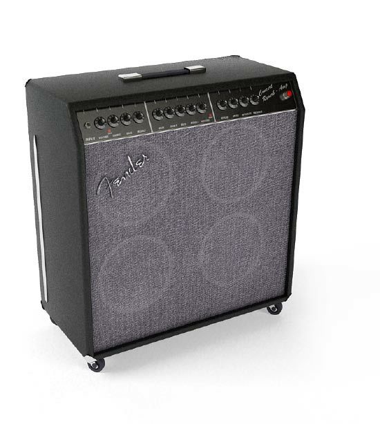 دانلود آبجکت ابزار موسیقی مدل Music-equipment-42