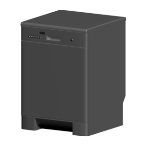 دانلود آبجکت ماشین ظرفشویی مدل Dishwasher-6
