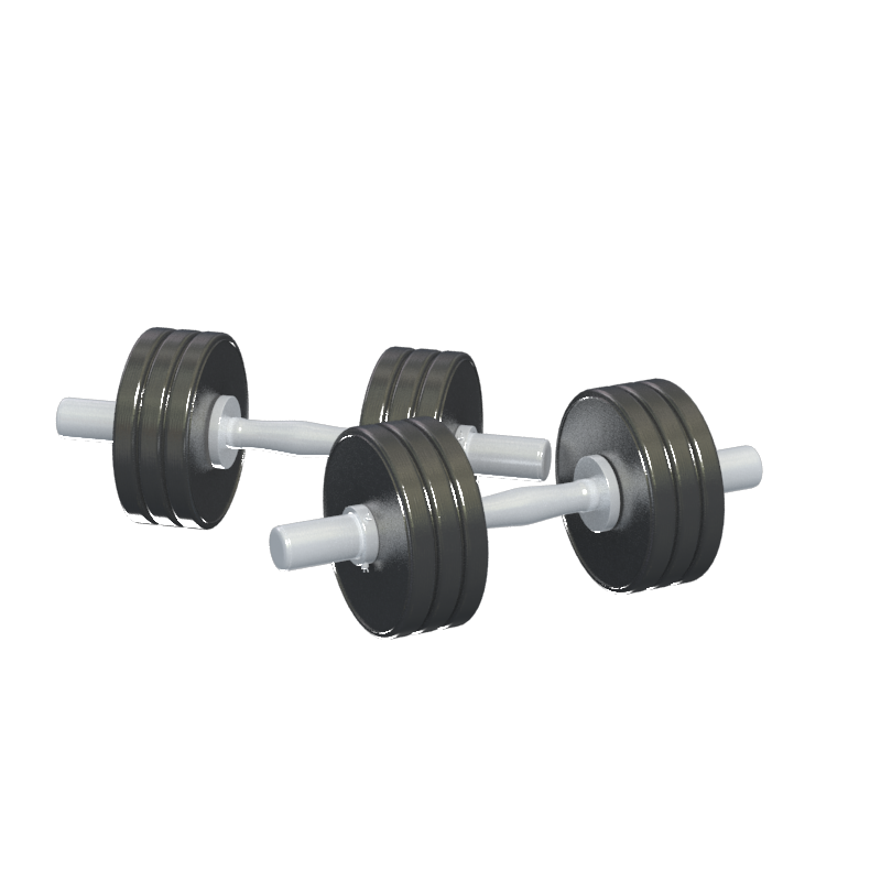 دانلود آبجکت وسایل ورزشی (دمبل ورزشی) مدل Sport-equipment-19