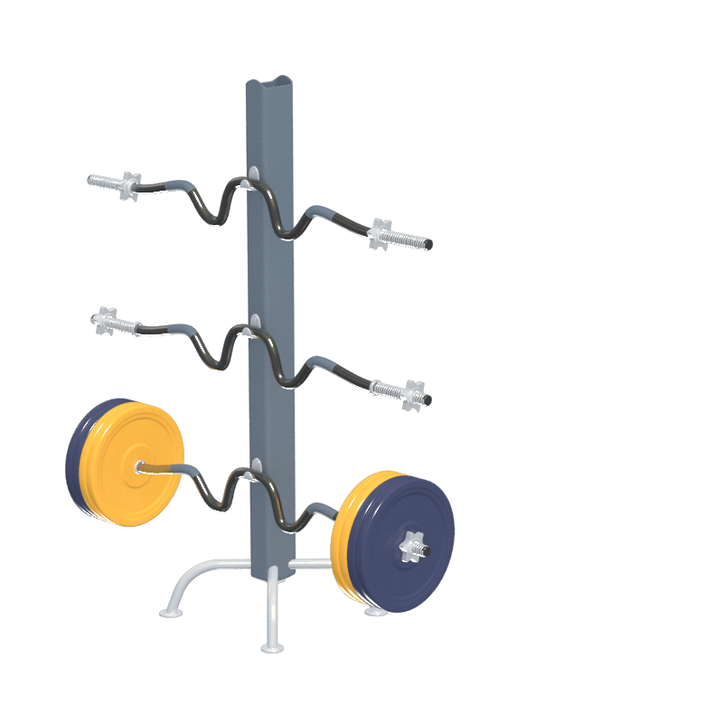 دانلود آبجکت وسایل ورزشی (میله وزنه) مدل Sport-equipment-35