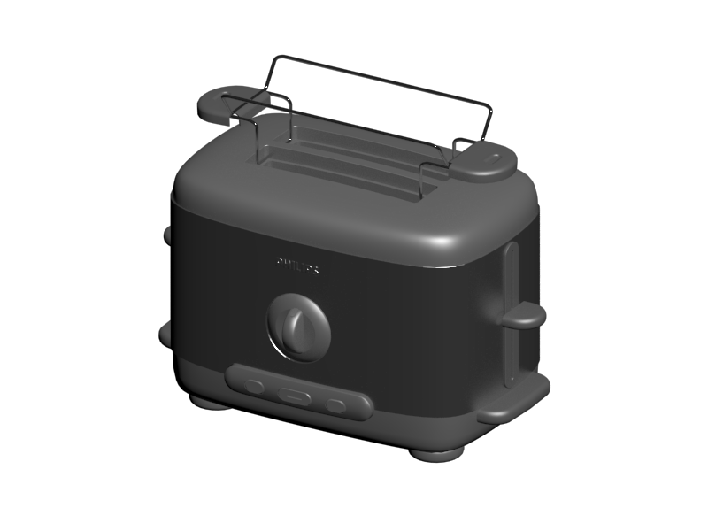 دانلود آبجکت توستر مدل Toaster-1