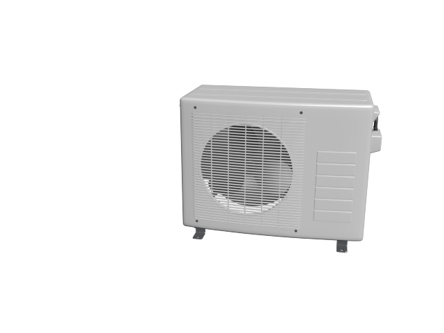 دانلود آبجکت کولر (کولر آبی) مدل Air-conditioner-4