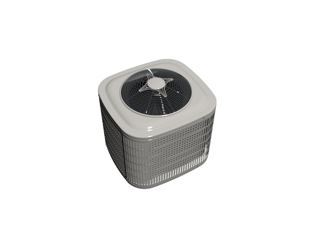 دانلود آبجکت کولر (خنک کننده هوا) مدل Air-conditioner-7